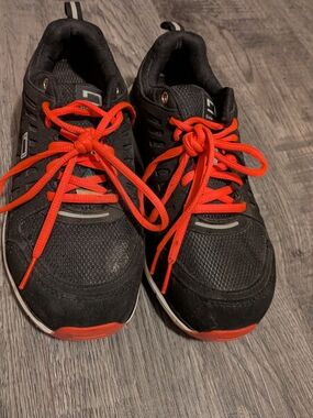 Women's Black and White Quad Lite Athletic Sneakers